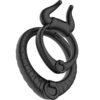 Armony Bull’s Pasion — Cock Ring, Silicone, Black — Classic Cock Rings