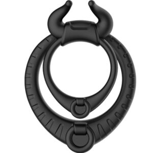 Armony Bull’s Pasion — Cock Ring, Silicone, Black — Classic Cock Rings — view 4