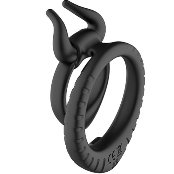 Armony Bull’s Pasion — Cock Ring, Silicone, Black — Classic Cock Rings — view 2
