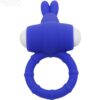 Armony Ms Bunny — Vibrating Cock Ring, Silicone, Blue — Cock Rings