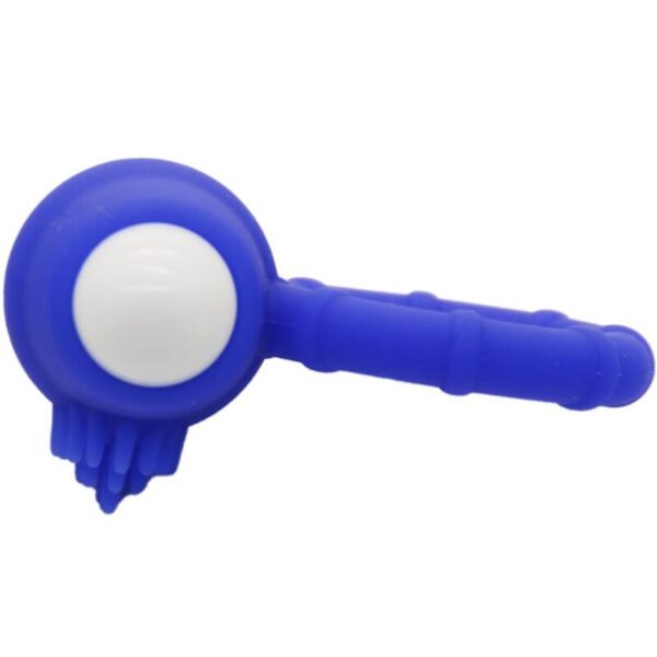 Armony Power O — Vibrating Cock Ring, Silicone, Blue — Cock Rings — view 2