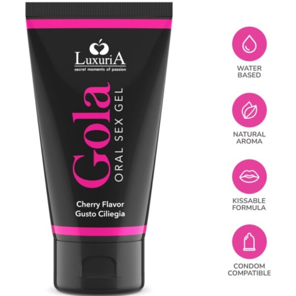 Intimateline Luxuria Gola — Oral Sex Gel, 50 ml, Cherry — Wellness — view 3