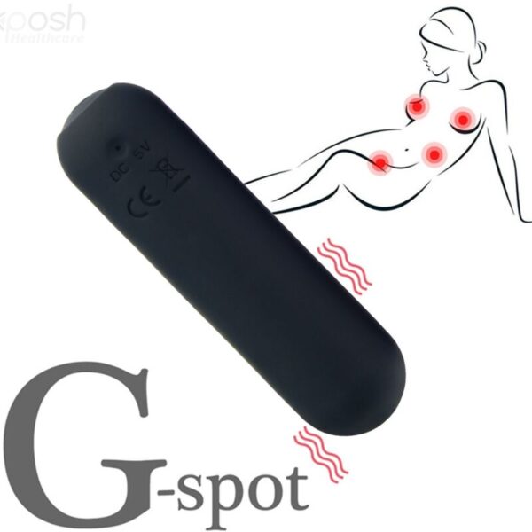 Armony Splash Joie — Bullet Vibrator, Remote Control, Black — Bullet Vibrators — view 6