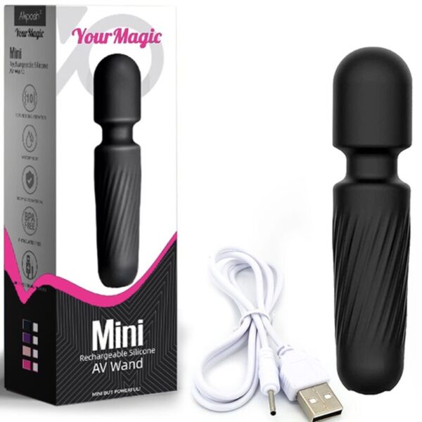 Armony Your Magic — Wand Massager, Rechargeable, Black — Vibrators — view 6