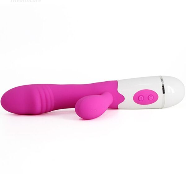 Armony Abby — Rabbit Vibrator, Silicone, Fuchsia — Rabbit Vibrators — view 4