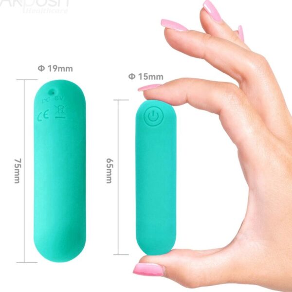 Armony Splash Haha — Bullet Vibrator, Waterproof, Green — Bullet Vibrators — view 6