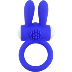 Armony Mr Bunny — Vibrating Cock Ring, Silicone, Blue — Cock Rings