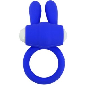 Armony Mr Bunny — Vibrating Cock Ring, Silicone, Blue — Cock Rings — view 2