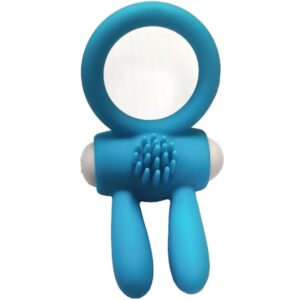 Armony Mr Bunny — Vibrating Cock Ring, Silicone, Green — Cock Rings — view 3
