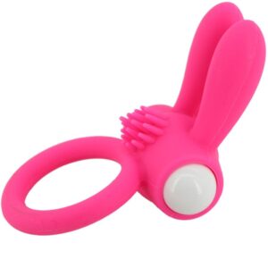 Armony Mr Bunny — Vibrating Cock Ring, Silicone, Pink — Cock Rings — view 2
