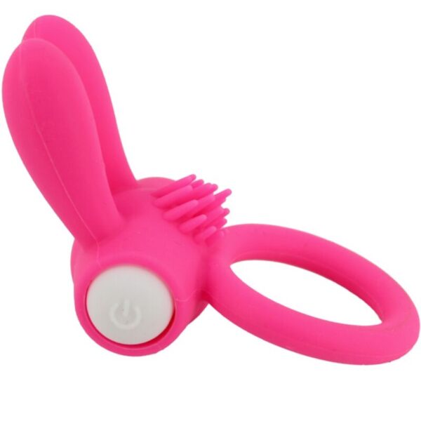 Armony Mr Bunny — Vibrating Cock Ring, Silicone, Pink — Cock Rings — view 4