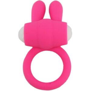 Armony Mr Bunny — Vibrating Cock Ring, Silicone, Pink — Cock Rings — view 3