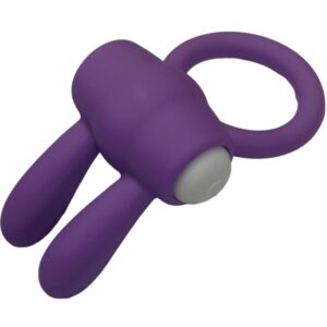 Armony Mr Bunny — Vibrating Cock Ring, Silicone, Purple — Cock Rings — view 3