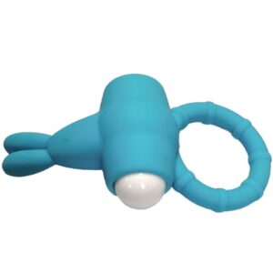 Armony Ms Bunny — Vibrating Cock Ring, Silicone, Green — Cock Rings — view 3