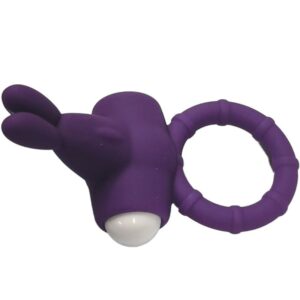 Armony Ms Bunny — Vibrating Cock Ring, Silicone, Purple — Cock Rings — view 4