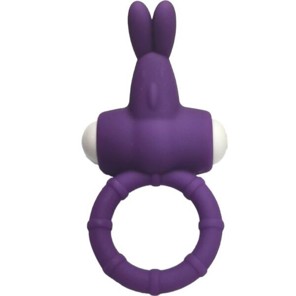 Armony Ms Bunny — Vibrating Cock Ring, Silicone, Purple — Cock Rings — view 3