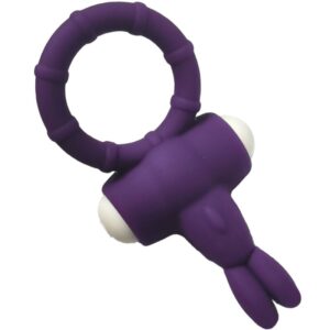 Armony Ms Bunny — Vibrating Cock Ring, Silicone, Purple — Cock Rings — view 2