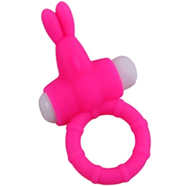 Armony Ms Bunny — Vibrating Cock Ring, Silicone, Pink — Cock Rings