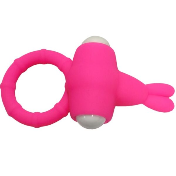 Armony Ms Bunny — Vibrating Cock Ring, Silicone, Pink — Cock Rings — view 5