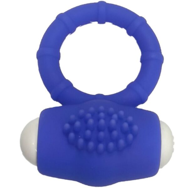 Armony Power O — Vibrating Cock Ring, Silicone, Blue — Cock Rings — view 5