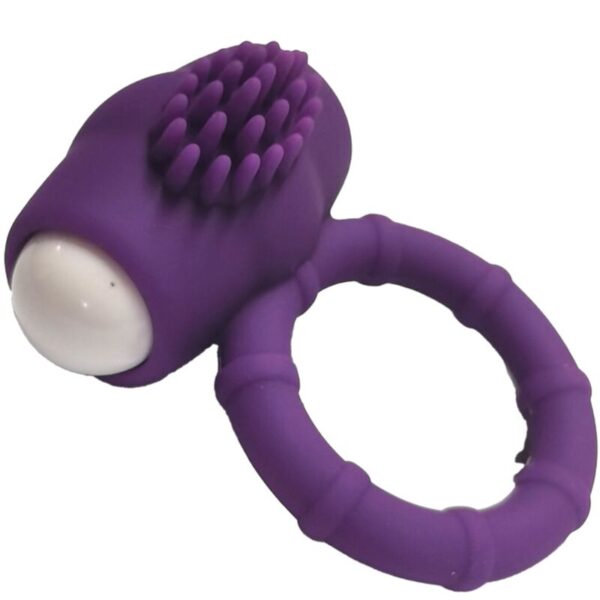 Armony Power O — Vibrating Cock Ring, Silicone, Purple — Cock Rings — view 3