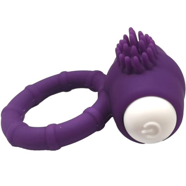 Armony Power O — Vibrating Cock Ring, Silicone, Purple — Cock Rings — view 5