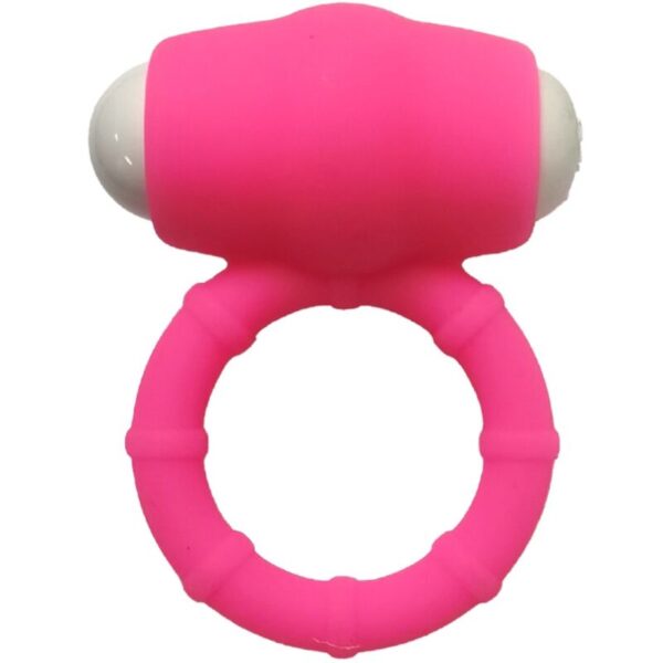 Armony Power O — Vibrating Cock Ring, Silicone, Pink — Cock Rings — view 4