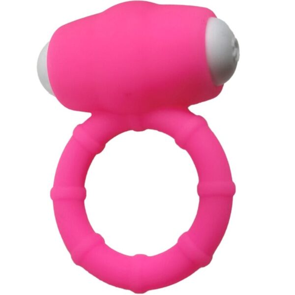 Armony Power O — Vibrating Cock Ring, Silicone, Pink — Cock Rings — view 5