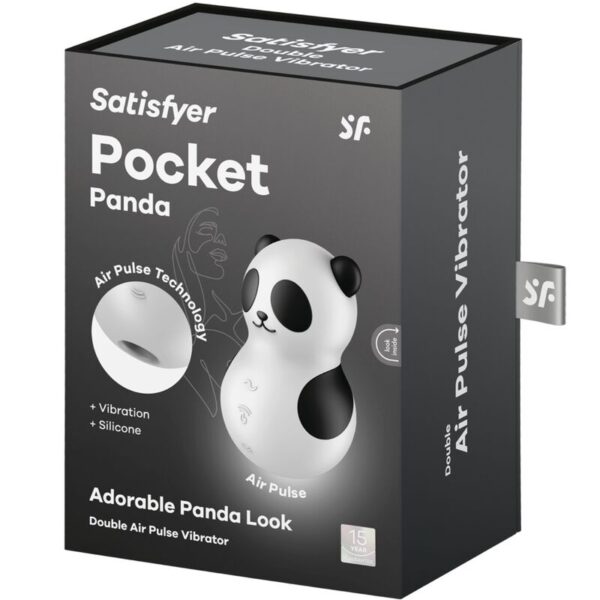 Satisfyer Pocket Panda — Air Pulse Stimulator, Waterproof — Air Pulse Vibrators — view 6