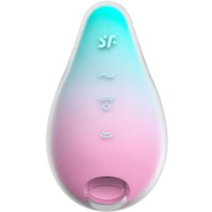 Satisfyer Mermaid Vibes — Air Pulse Stimulator, Mint and Pink — Air Pulse Vibrators — view 2