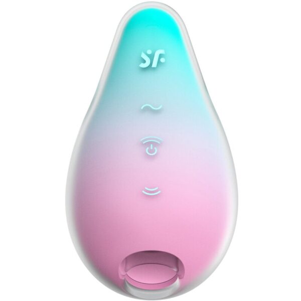 Satisfyer Mermaid Vibes — Air Pulse Stimulator, Mint and Pink — Air Pulse Vibrators — view 2