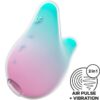 Satisfyer Mermaid Vibes — Air Pulse Stimulator, Mint and Pink — Air Pulse Vibrators