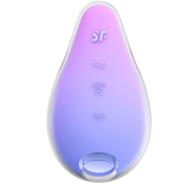 Satisfyer Mermaid Vibes — Air Pulse Stimulator, Violet and Pink — Air Pulse Vibrators — view 2