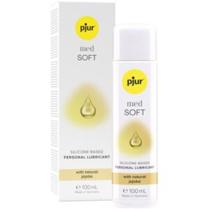 Pjur Med Soft Glide — Silicone-Based Lubricant, 100 ml — Lubes