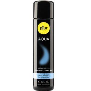 Pjur Aqua — Water-Based Lubricant, 100 ml, Unscented — Lubes
