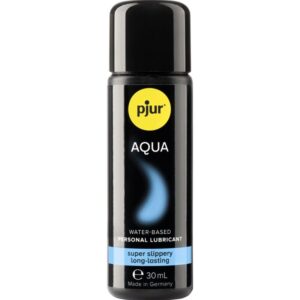 Pjur Aqua — Water-Based Lubricant, 30 ml, Unscented — Lubes