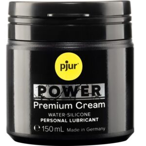 Pjur Power Premium Cream — Water-Based Lubricant, 150 ml — Anal Lubricants