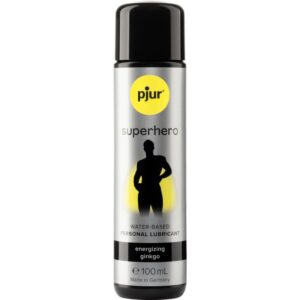 Pjur Superhero Ginkgo — Water-Based Lubricant, 100 ml — Delay Sprays & Gels