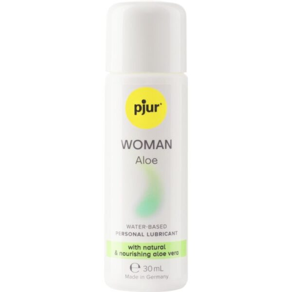 Pjur Woman Aloe — Water-Based Lubricant, 30 ml, Glycerin-Free — Lubes