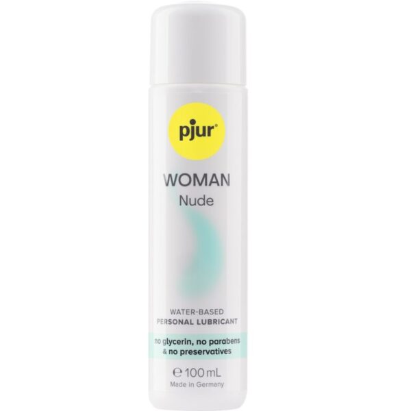 Pjur Woman Nude — Water-Based Lubricant, 100 ml, Glycerin-Free — Lubes