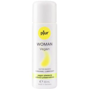 Pjur Woman Vegan — Water-Based Lubricant, 30 ml, Glycerin-Free — Lubes