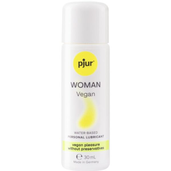Pjur Woman Vegan — Water-Based Lubricant, 30 ml, Glycerin-Free — Lubes