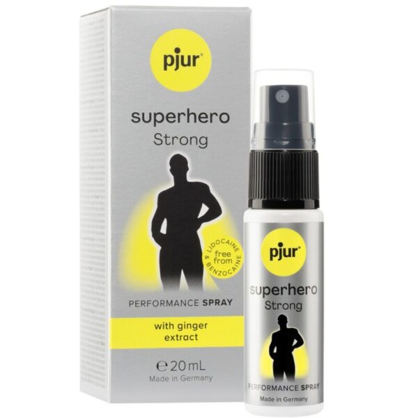 Pjur Superhero Strong — Delay Spray, 20 ml — Delay Sprays & Gels