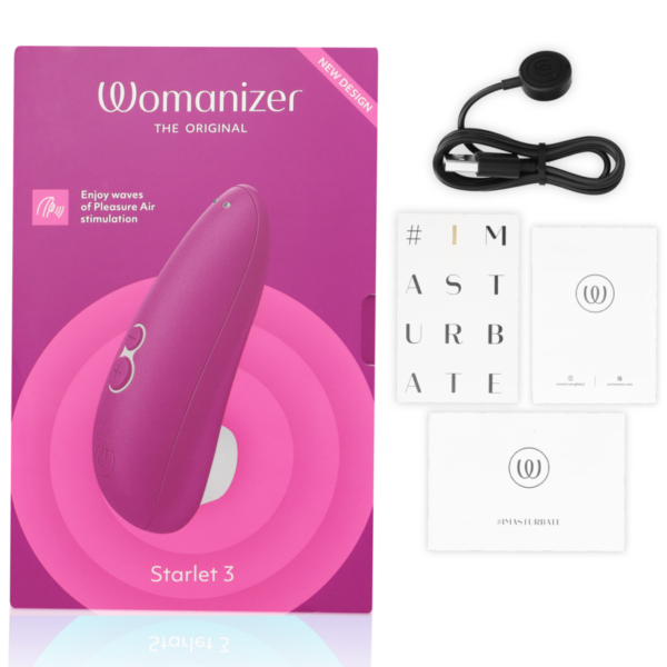 Womanizer Starlet 3 — Air Pulse Stimulator, Waterproof, Violet — Clitoral Stimulators — view 6