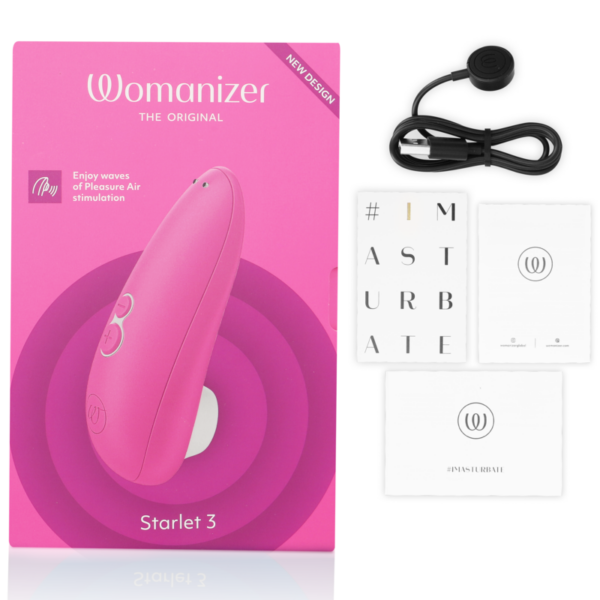 Womanizer Starlet 3 — Air Pulse Stimulator, Waterproof, Pink — Clitoral Stimulators — view 6