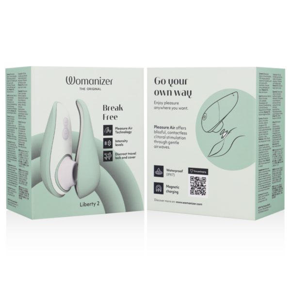Womanizer Liberty 2 — Air Pulse Stimulator, Waterproof — Clitoral Stimulators — view 7