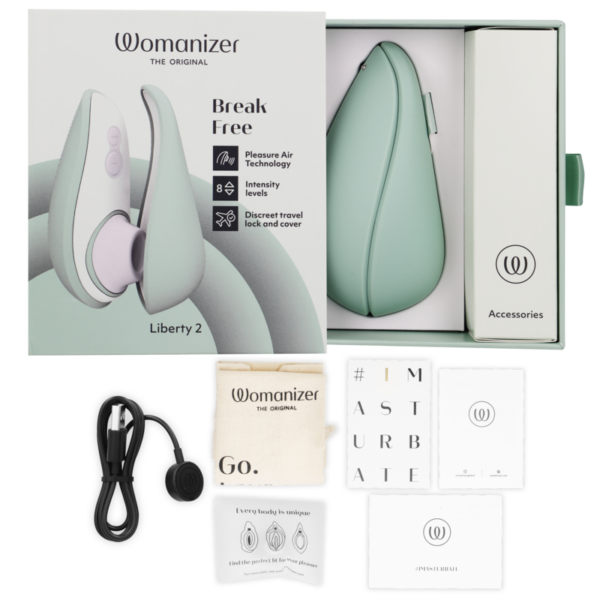 Womanizer Liberty 2 — Air Pulse Stimulator, Waterproof — Clitoral Stimulators — view 6