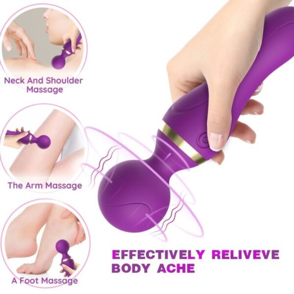 Armony Freeza — Wand Massager, Purple — Clitoral Stimulators — view 2