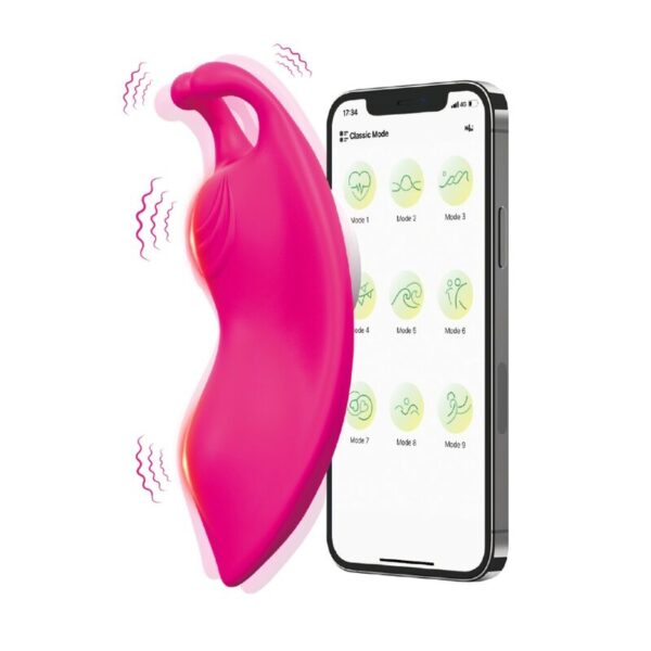 Armony Honeybee — Panty Vibrator, App-Controlled, Fuchsia — Clitoral Stimulators