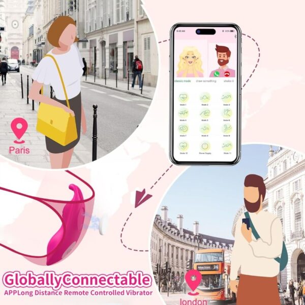 Armony Honeybee — Panty Vibrator, App-Controlled, Fuchsia — Clitoral Stimulators — view 4